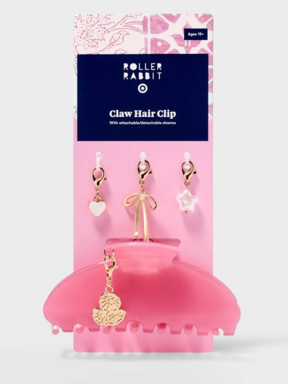 Roller Rabbit x Target Charm Claw Clips (2) - Picture 4 of 6